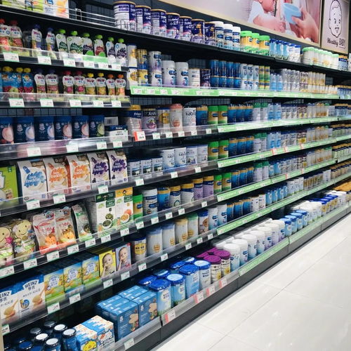 一組永旺超市商品陳列圖